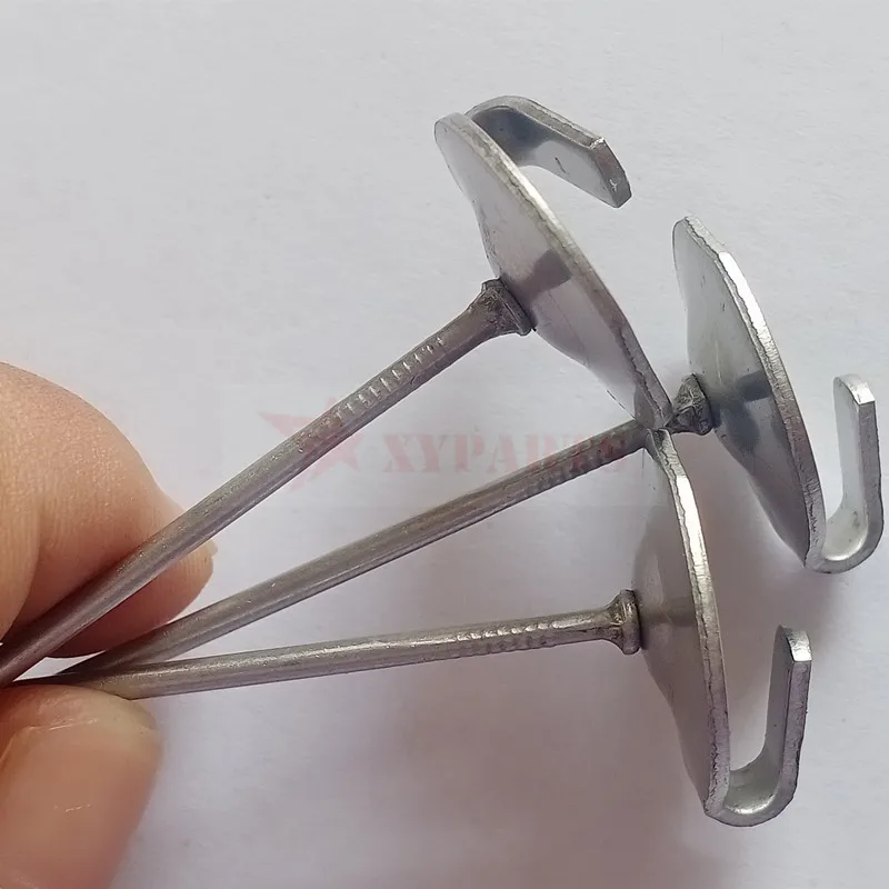 Stainless Steel Removable Blankets Fixing Rock Wool 14 Gauge Lacing Anchors