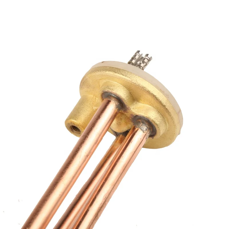 47mm Brass Heating Element Boiler Tubes 220V 1500W Heater Element For Electric Water Heater Parts