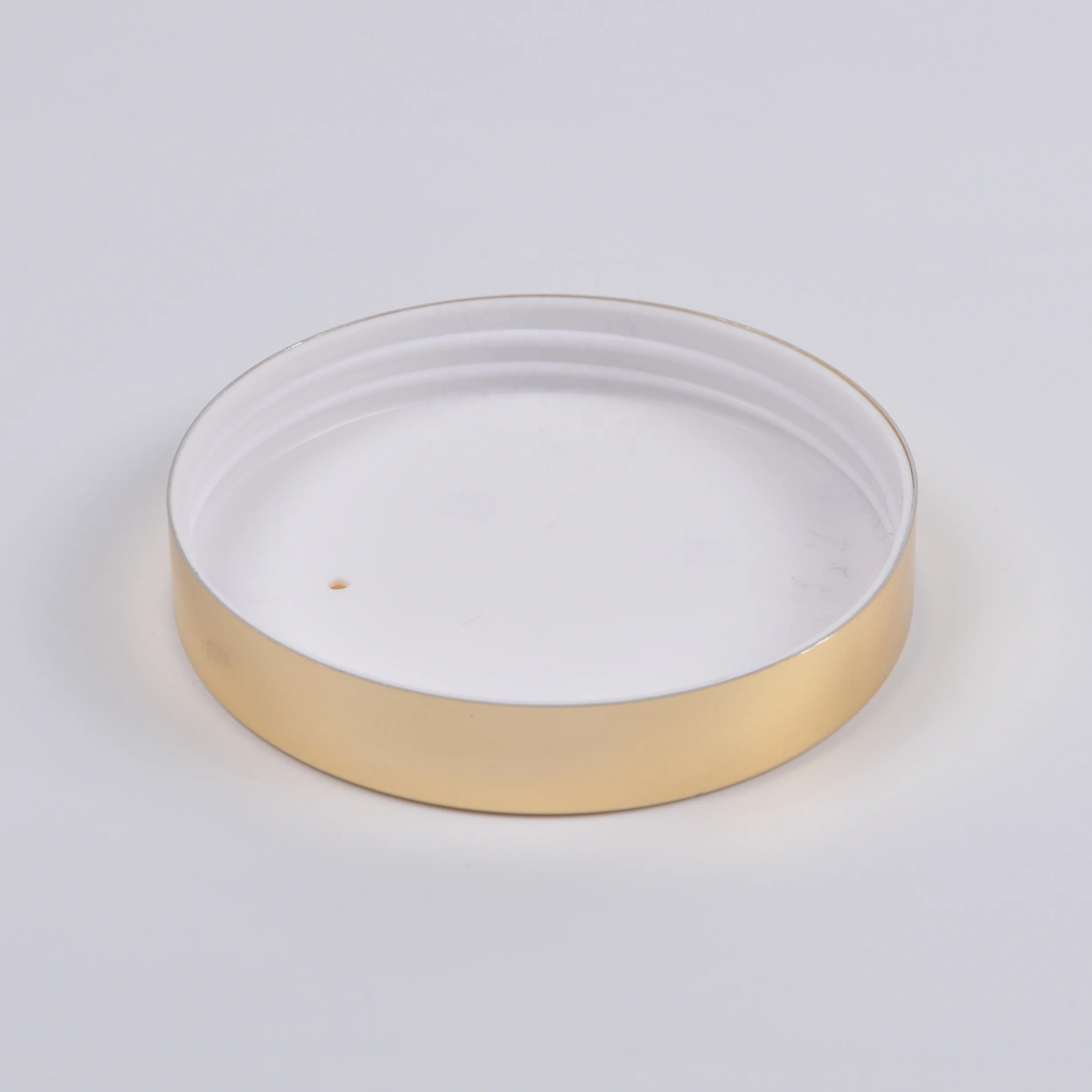 Cosmetic 85 Diameter Aluminium Lid 85mm Matte Silver Screw Cap for Cream Jar
