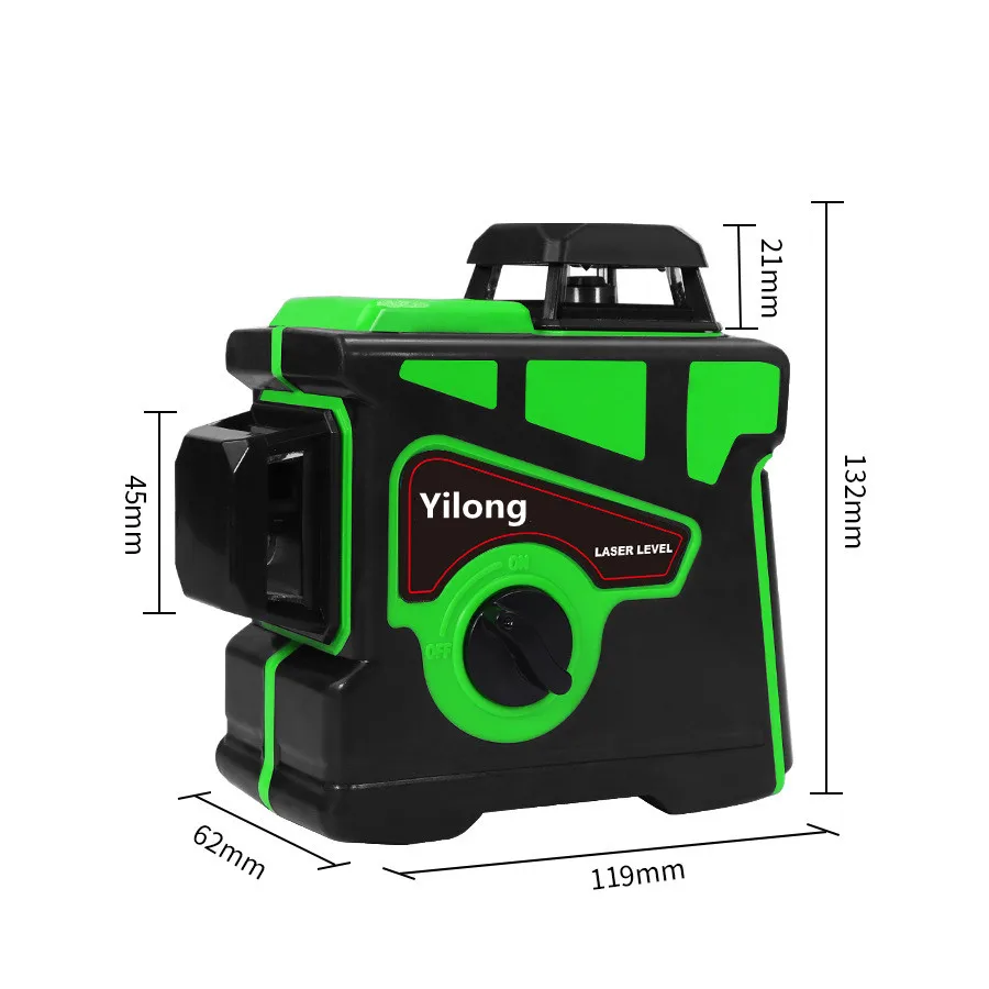 lazer level 12 lines 3D laser floor self leveling green  360 laser level