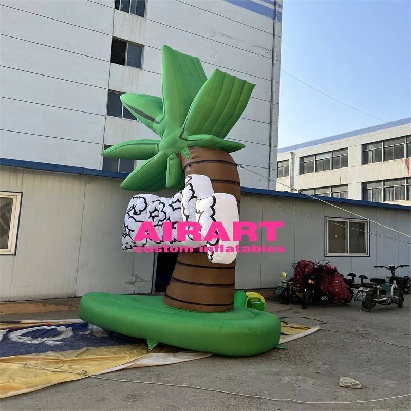 Hot sale inflatable coconut tree inflatable coconut palm balloon