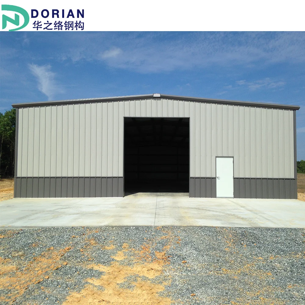 4 bay Light Steel Structure building Construction steel truss for 20m span steel commercial buildings cost Metal Building