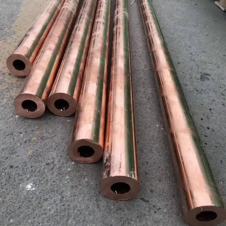 Straight Soft C11000 C12000 C10100 Pure Red copper Water Tube
