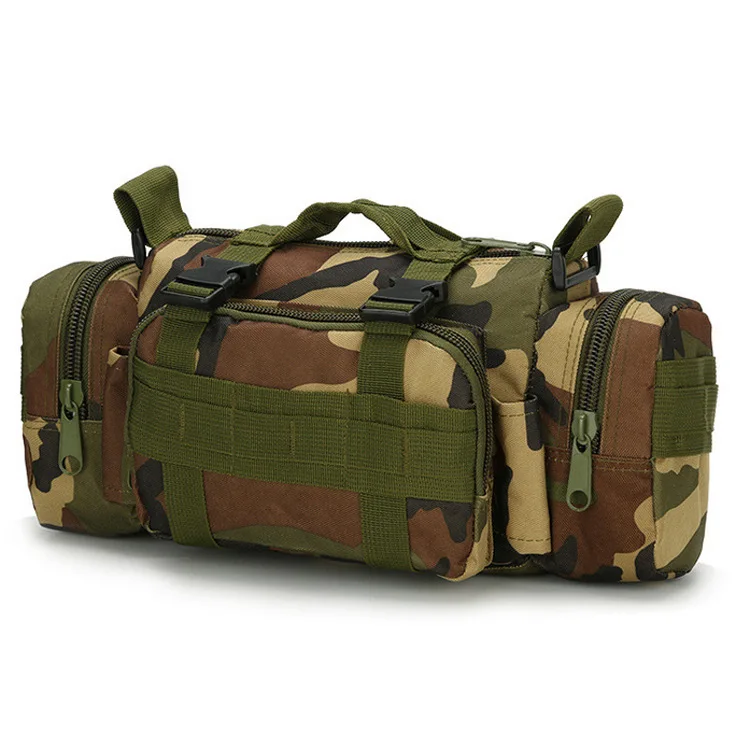 Tactical molle pouch outdoor travel camping camouflage waist bag tool pack