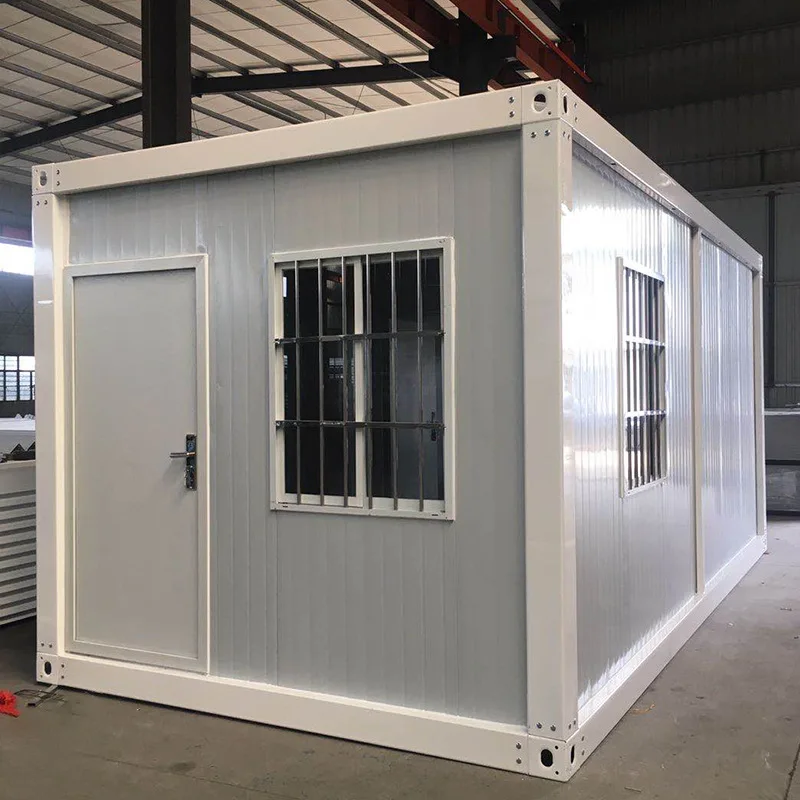 Fast Build Prefab House 20ft Modular Folding Container House Camping Foldable Tiny Container Office Portable Office Container