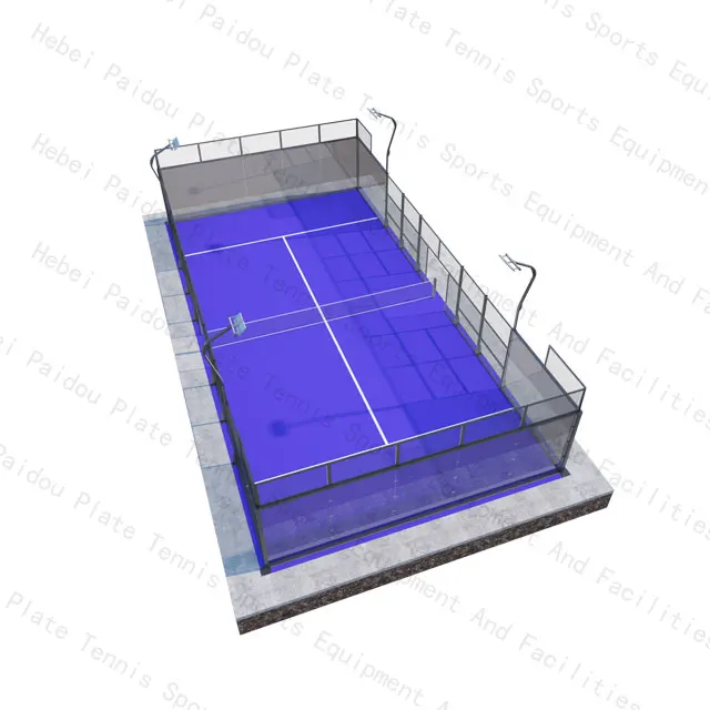 Top Quality Padel Court Manufacturers and Wholesalers Outdoor Panoramic Padel Court