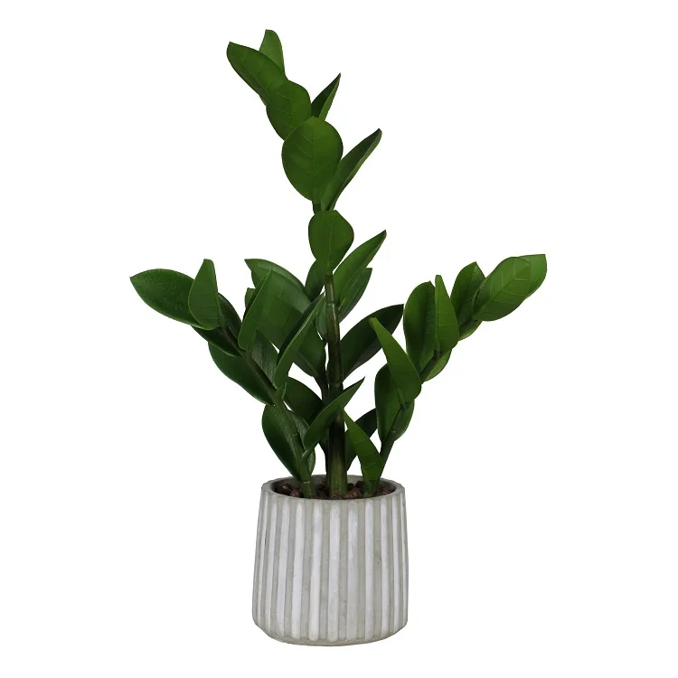 2023 hotsale artificial ZZ plant Zami tree money tree bonsai indoor