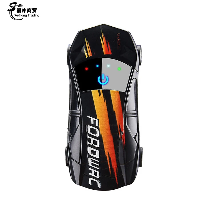 Cool Rechargeable Luxury Plasma Usb Electric Double Arc Car Cigarettes Lighters Windproof With Led Light