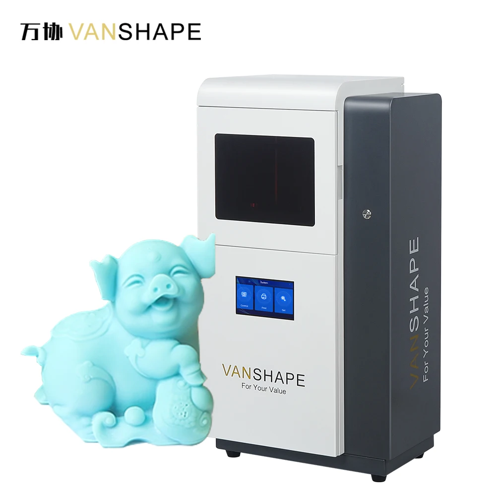 Vanshape Production high precision automatic 3D printer for jewelry UV 3D printer