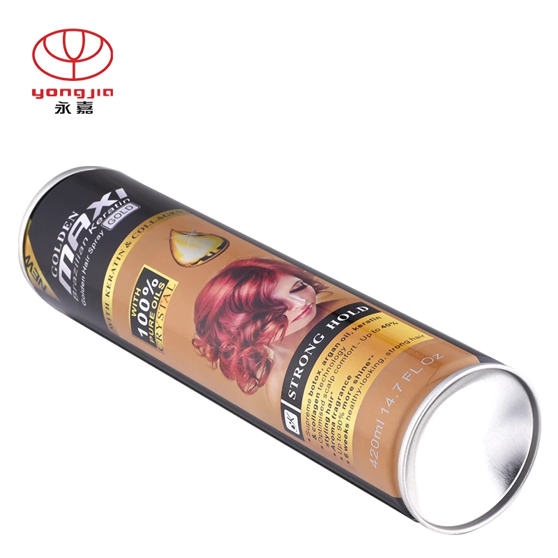  Factory manufacture metal spray bottle for beauty perfume refillable products empty aerosol