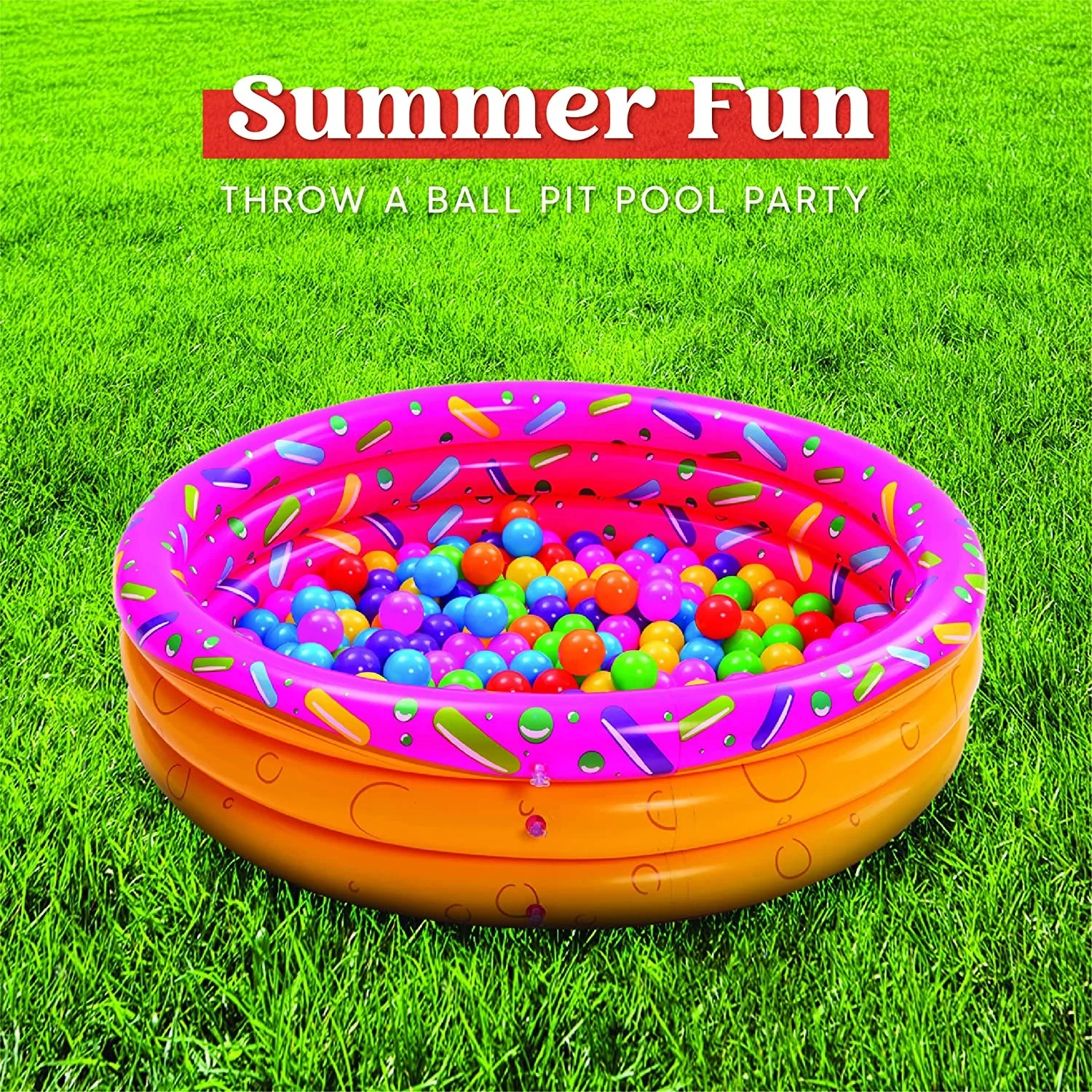 Customized 60 inches baby Round Inflatable Outdoor Kids Swimming and Wading Watermelon Pool  inflatable pools for kids