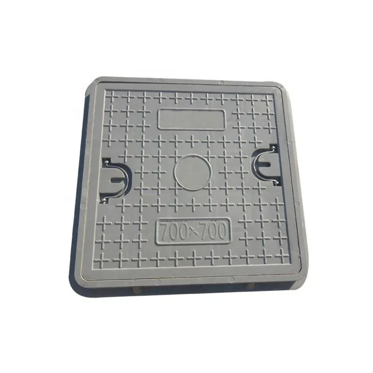 EN124 A15 square SMC BMC composite oil tank fiber glass FRP plastic sewer manhole cover