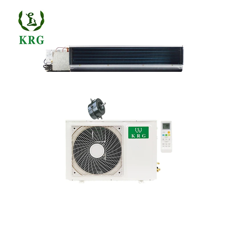Duct split air conditioner 12000Btu 3500W 1ton Cooling Only low profile ducted system air conditioner CE quality