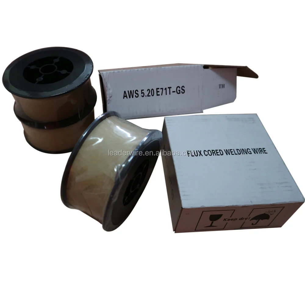 Flux Cored Welding Wire AWS A5.20 0.6mm 0.8mm 1.0mm Gasless E71T-GS E71T-11 Flux Cored Wires