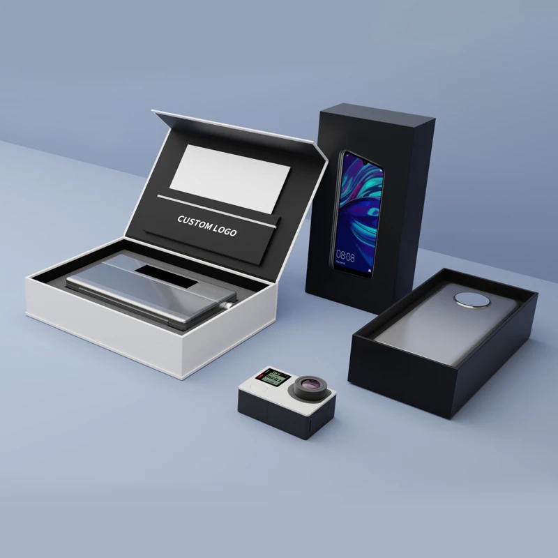 Custom Logo Luxury Recyclable Cardboard Rigid Magnet Box Packaging Paper Folding Magnetic Gift Box With Magnetic Lid