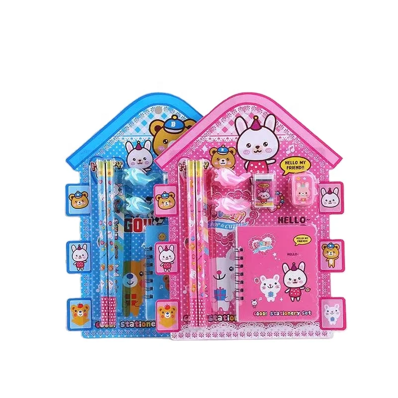 Детские Мультяшные канцелярские принадлежности Подарочный набор школьные Набор для многих товаров детей