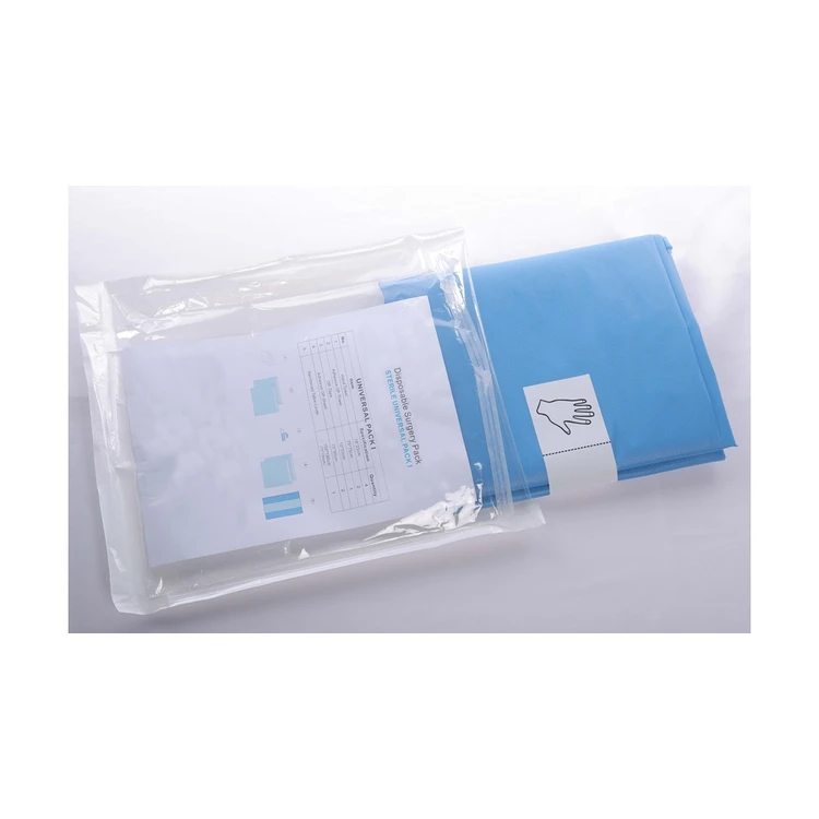 
Professional manufacturer Disposable general surgery universal packs sterile 