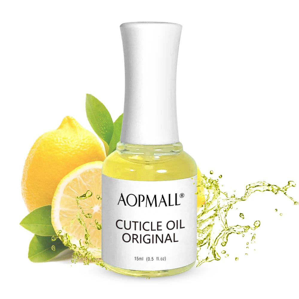 AOPMALL High Quality Nail Salon Care Cuticle Oil Nutrition Private Label Flower Nail Cuticle Oil Lavender Lemon