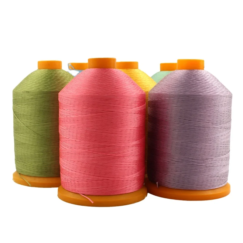 Плоский вощеный шнур из полиэстера высокой прочности для шитья кожи «сделай сам», плетеный шнур ручной вязки на галлопе