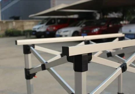 230x55cm high quality 40mm Aluminum  folding table outdoor party picnic table