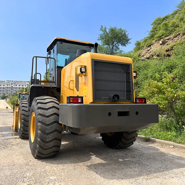 ZL50 Construction machine equipment 5ton front end wheel loader with quick hitch