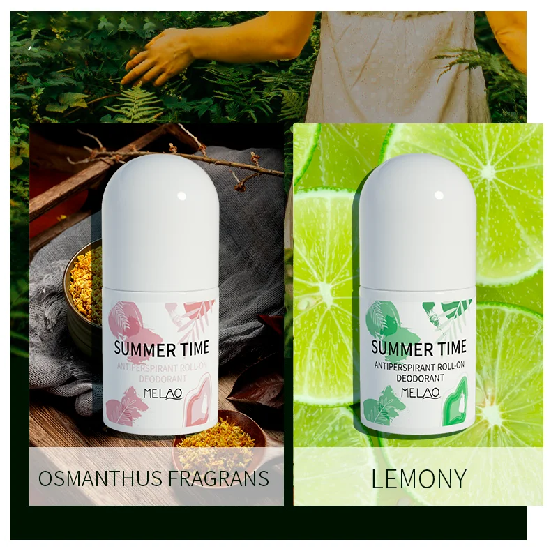 Wholesales Private label  Natural Roll On Solid  Deodorant Long Lasting Fragrance Armpit Stick Antiperspirant for Women and men