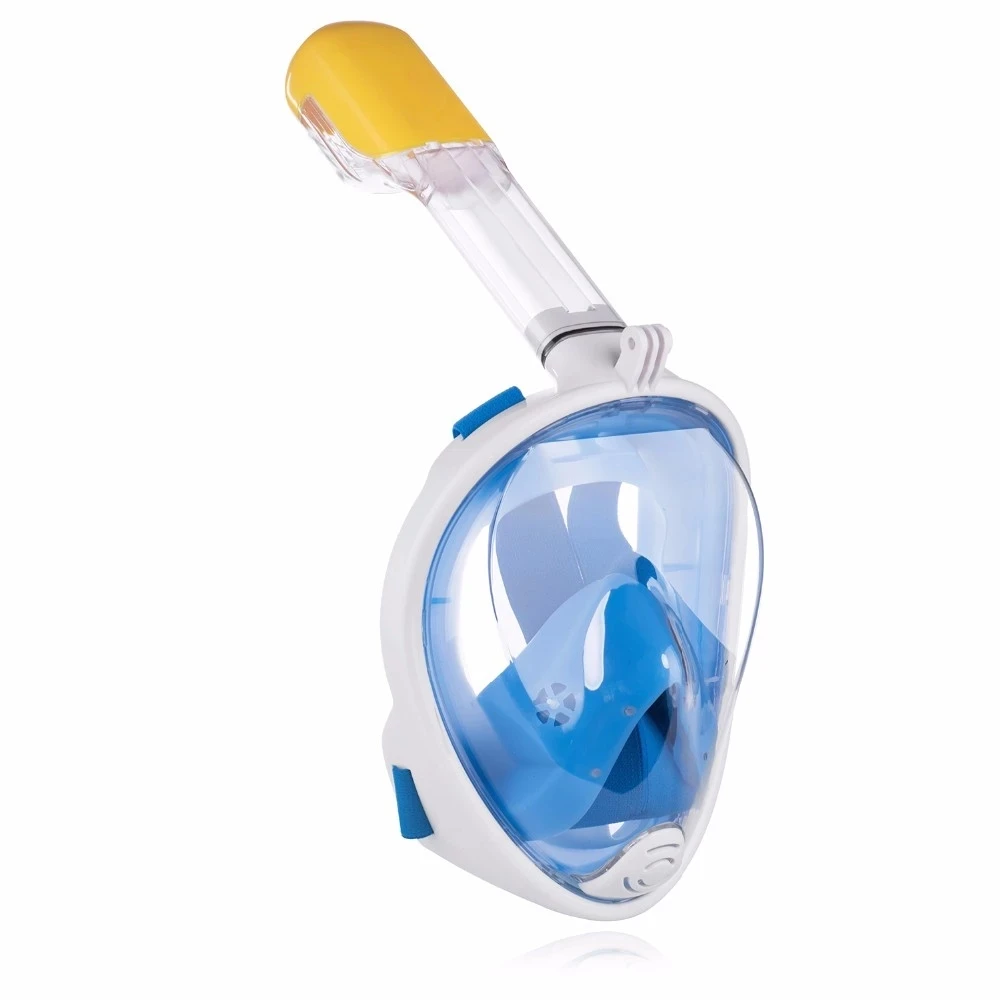 Full Dry  Diving Mask Snorkel Mask Full Face swimming mask