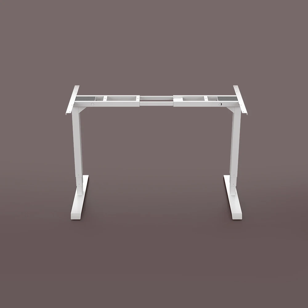 Dual motor  Electric Hight Adjustable Desk With new designsit stand desk modern white office desk