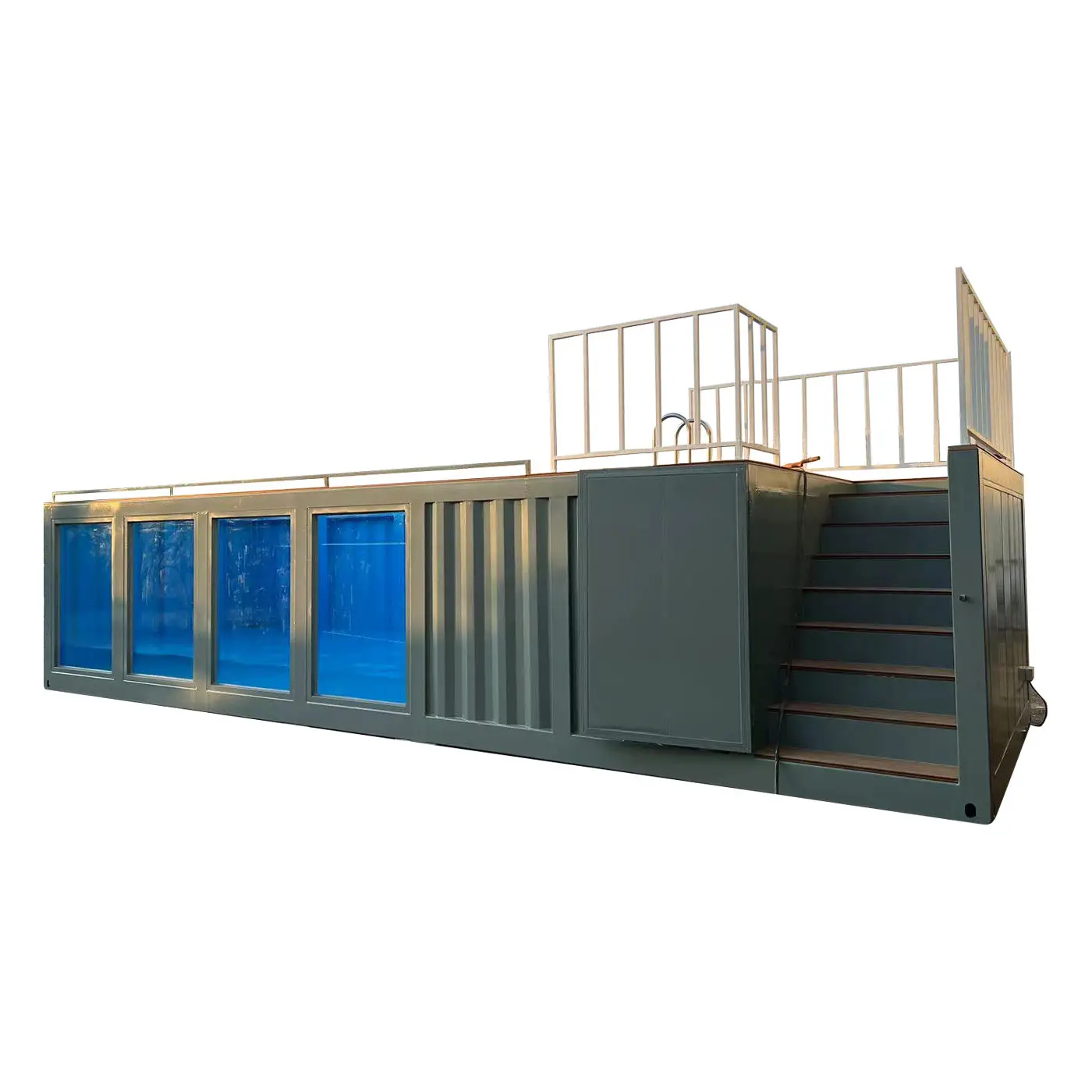 Cheap prices 20ft 40ft outdoor container pools swimming for adult