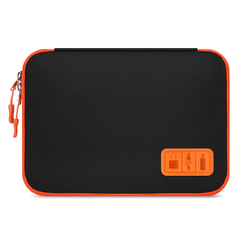 Portable Protective Carrying Bag Electronic Storage Organizer Cable Charger Mesh Pocket Elastic Holder Hard Drive Accessories