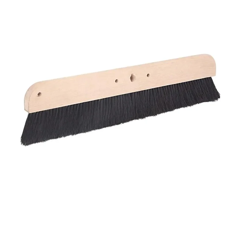 Factory supply Wood Concrete Finish Broom with Handle