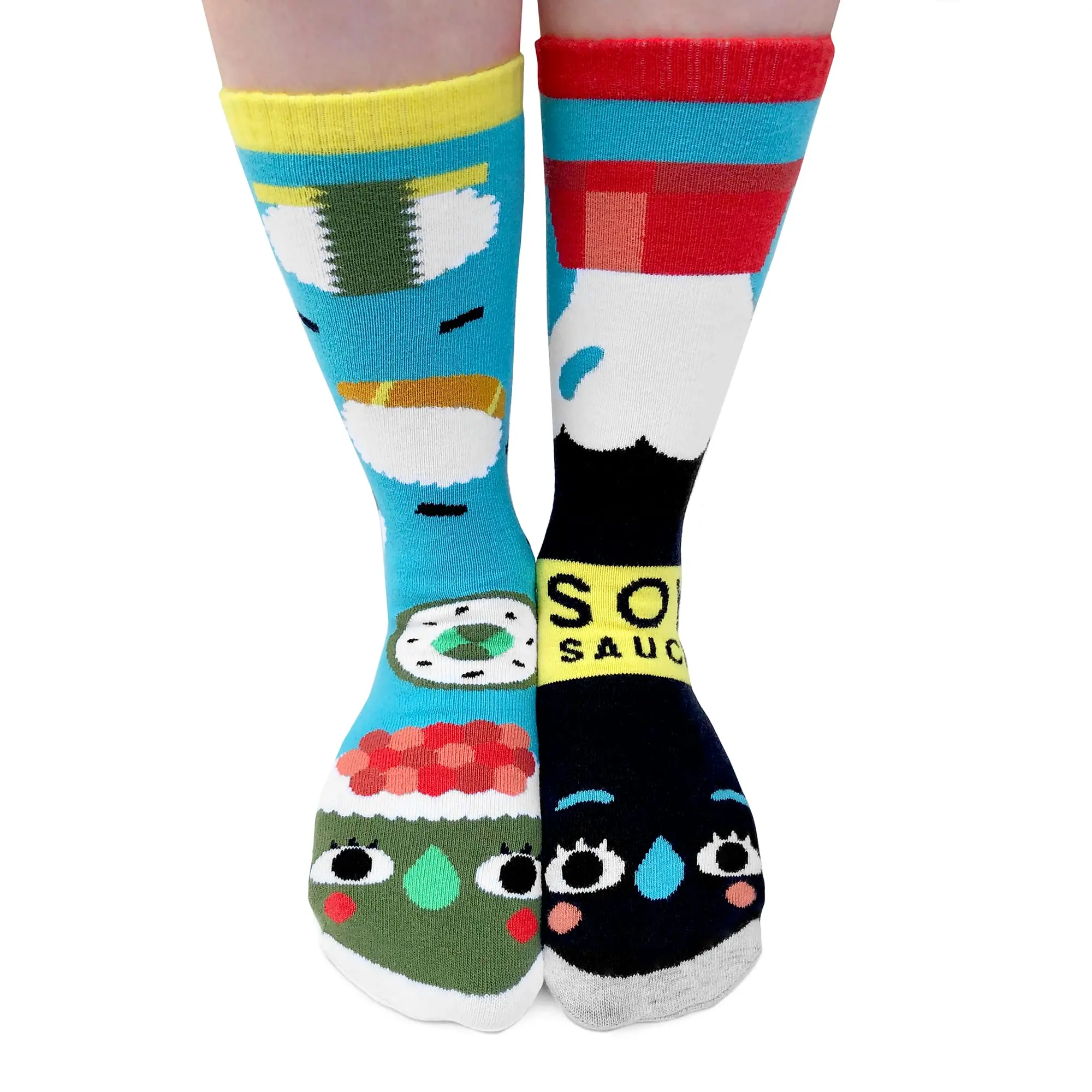 Custom Mismatched Playful Carded Socks