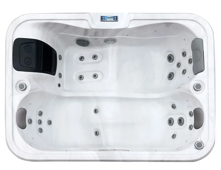 E-161S Ease Spas Factory Price Acrylic Outdoor Jacuzzi Massage Tub for 2 Person