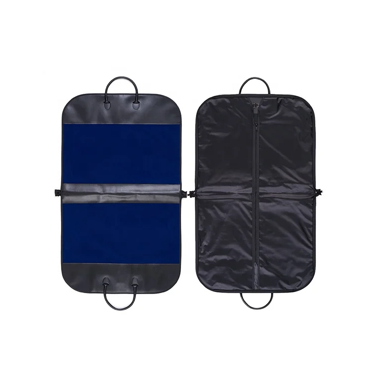 Clothing Bag Garment Flocking and Leather Dustproof Clothes Storage Bags Clothes Suit Coat Dress Men Women Custom Garment Bags