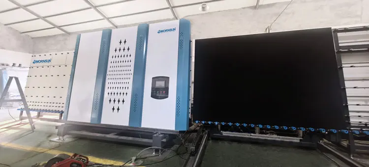 Double Glazed Glass Sealing Machine DVH Insulating Glass Sealing Machine Robot Insulated Production Line