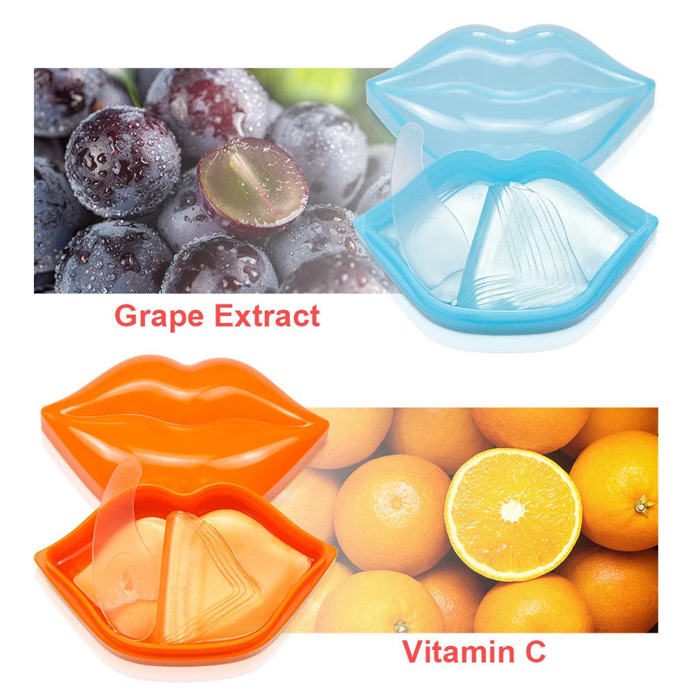 Wholesale OEM Collagen Crystal Gel Lip Care Mask hydrating Moisturizing Removing Dead Skin Lip mask for dry lips