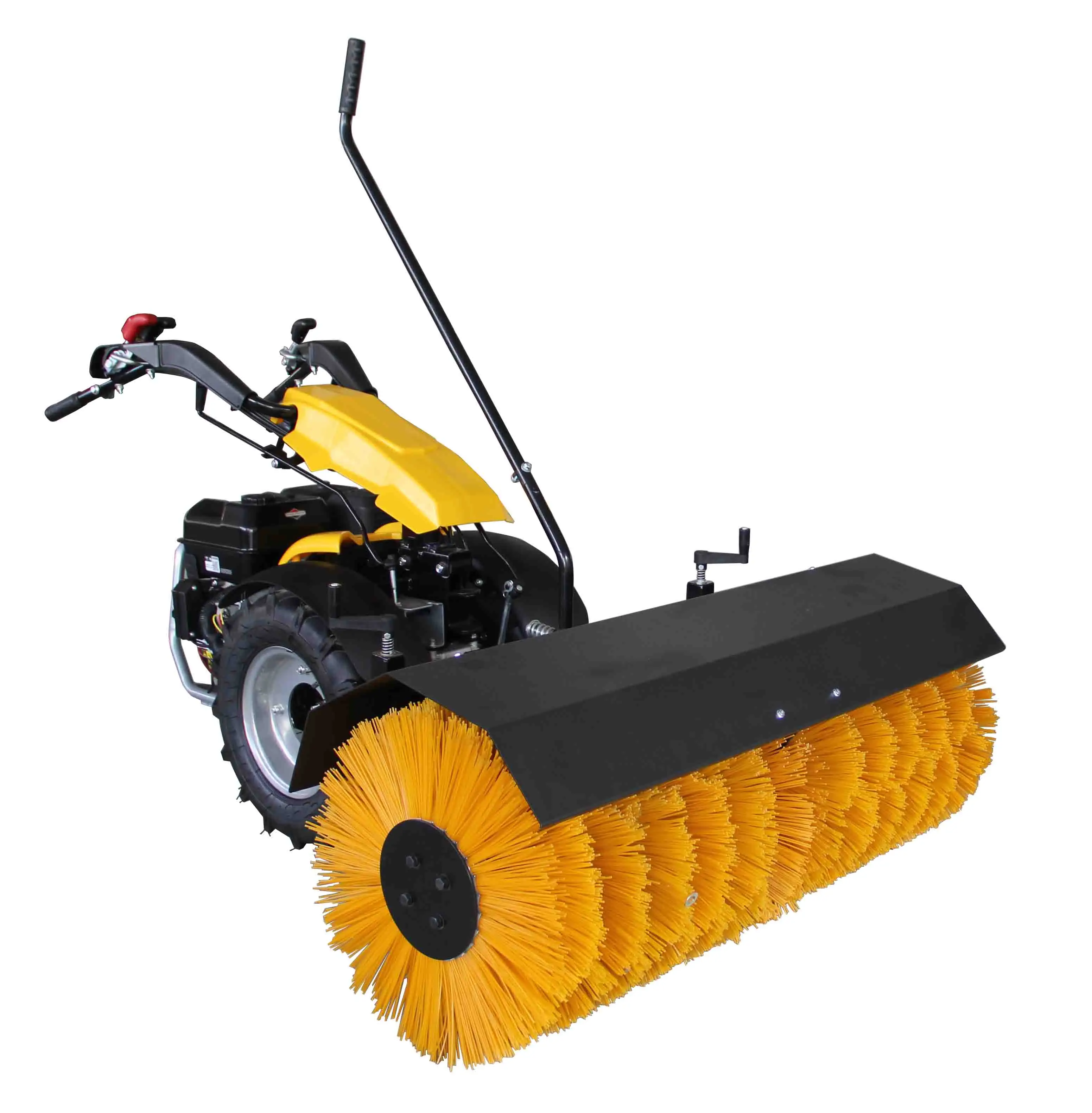 Multi-function gas snow sweeper,small hand push Easy to move Fast handy snow blower,hand push snow plow