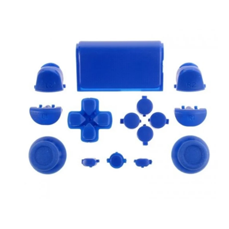 Триггерные кнопки R2 L2 R1 L1 мод комплект для PS4 JDM-010 011 контроллер полный комплект запасные части кнопки для PS4 2,0 версии