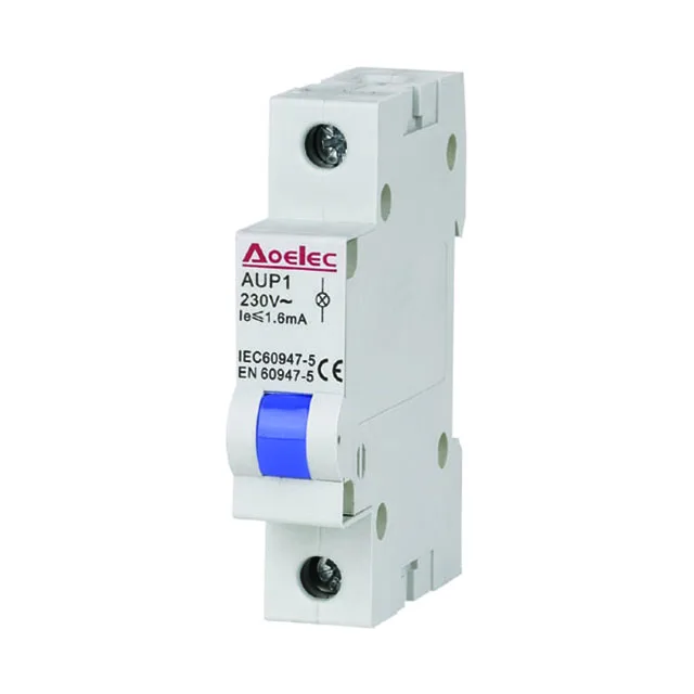 AUP3 CE mark indicating light 120V signal lamp