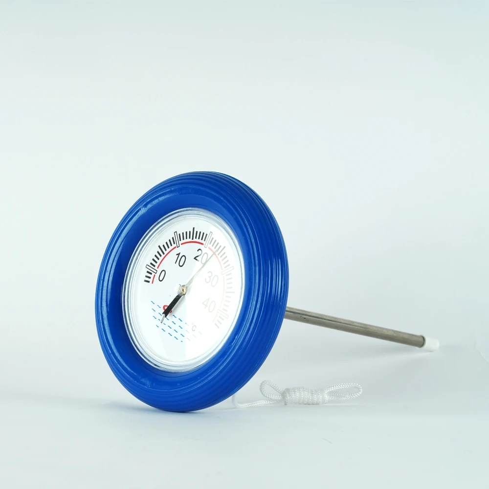 Round Waterproof floating outdoor digital wireless  pool floating thermometer