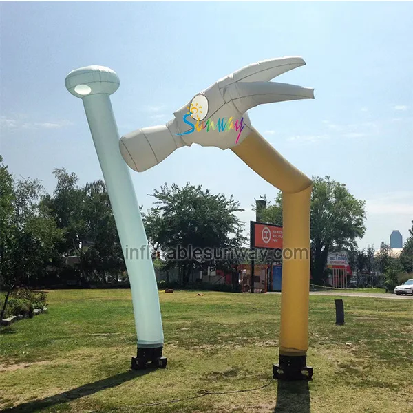 Advertising Inflatable Air Sky Dancer Cartoon Waving Tube Man Mini Desktop Dancing Waver for events