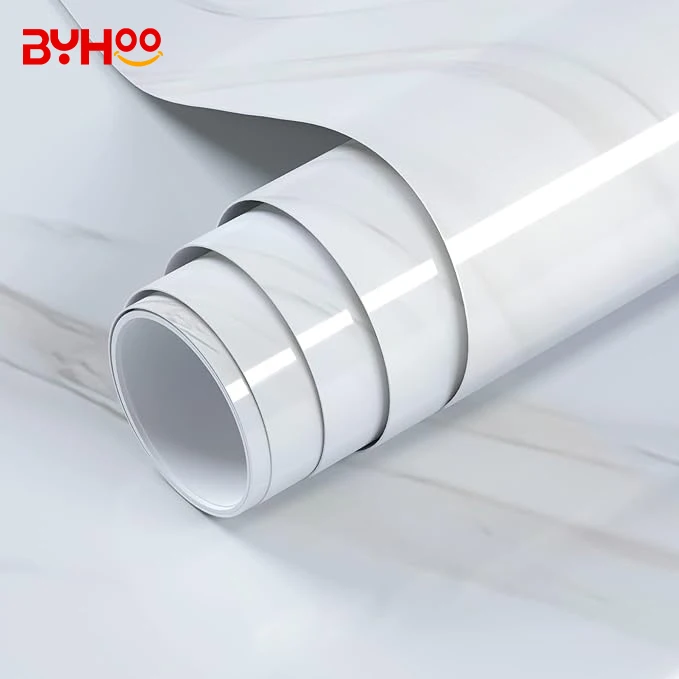 Китайская фабрика поставляет 3d белые мраморные обои для кухни виниловые наклейки водонепроницаемые самоклеющиеся
