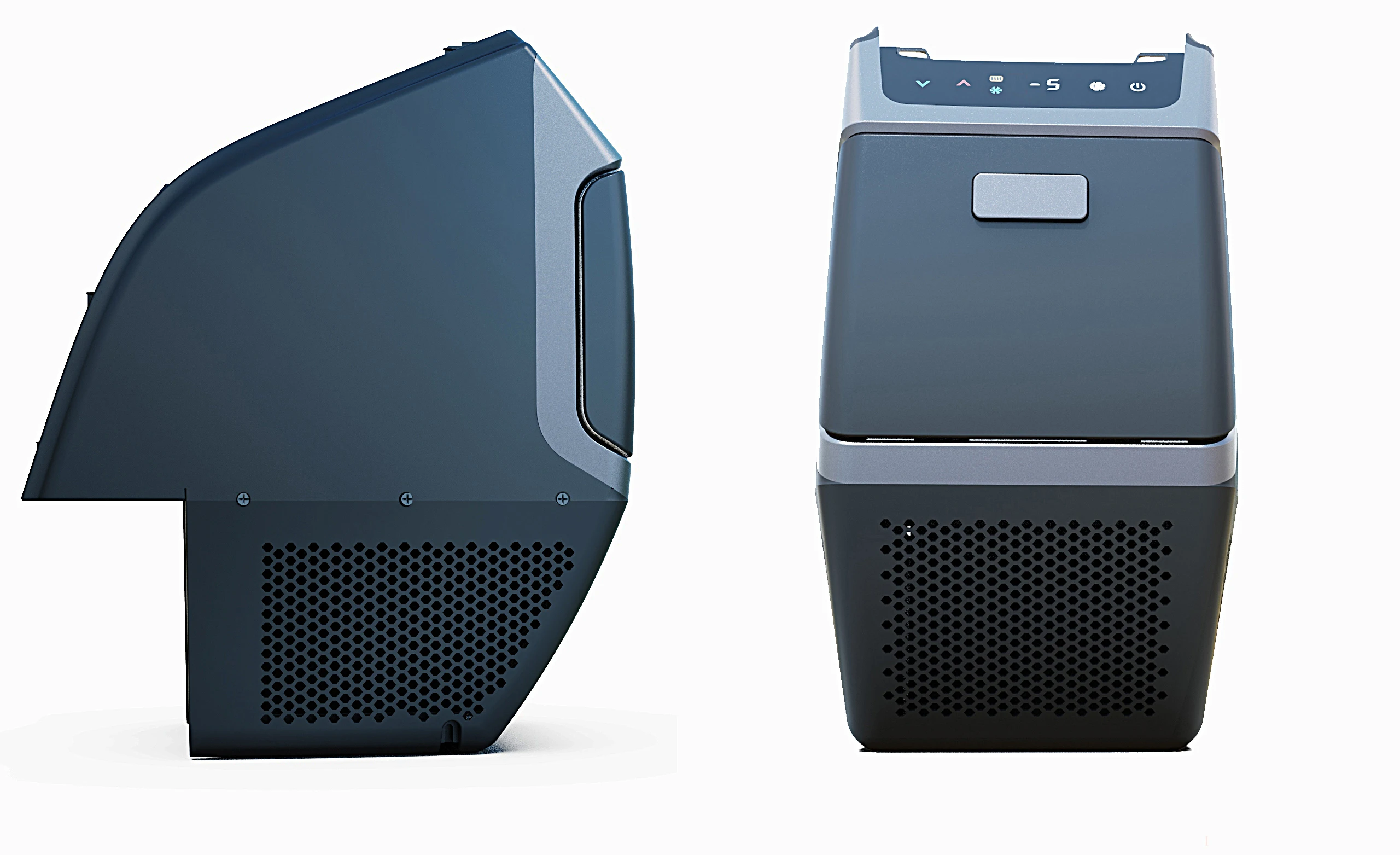 12V Armrest Model Y Modified Fridge   4.6L Compressor Mini Car Refrigerator Auto Fridge Accessories For Tesla