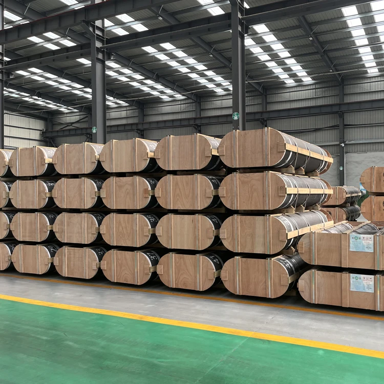 RP HP UHP 200mm Carbon Graphite Electrodes for Industrial Use in Ladle Furnace and Electric Arc Furnace