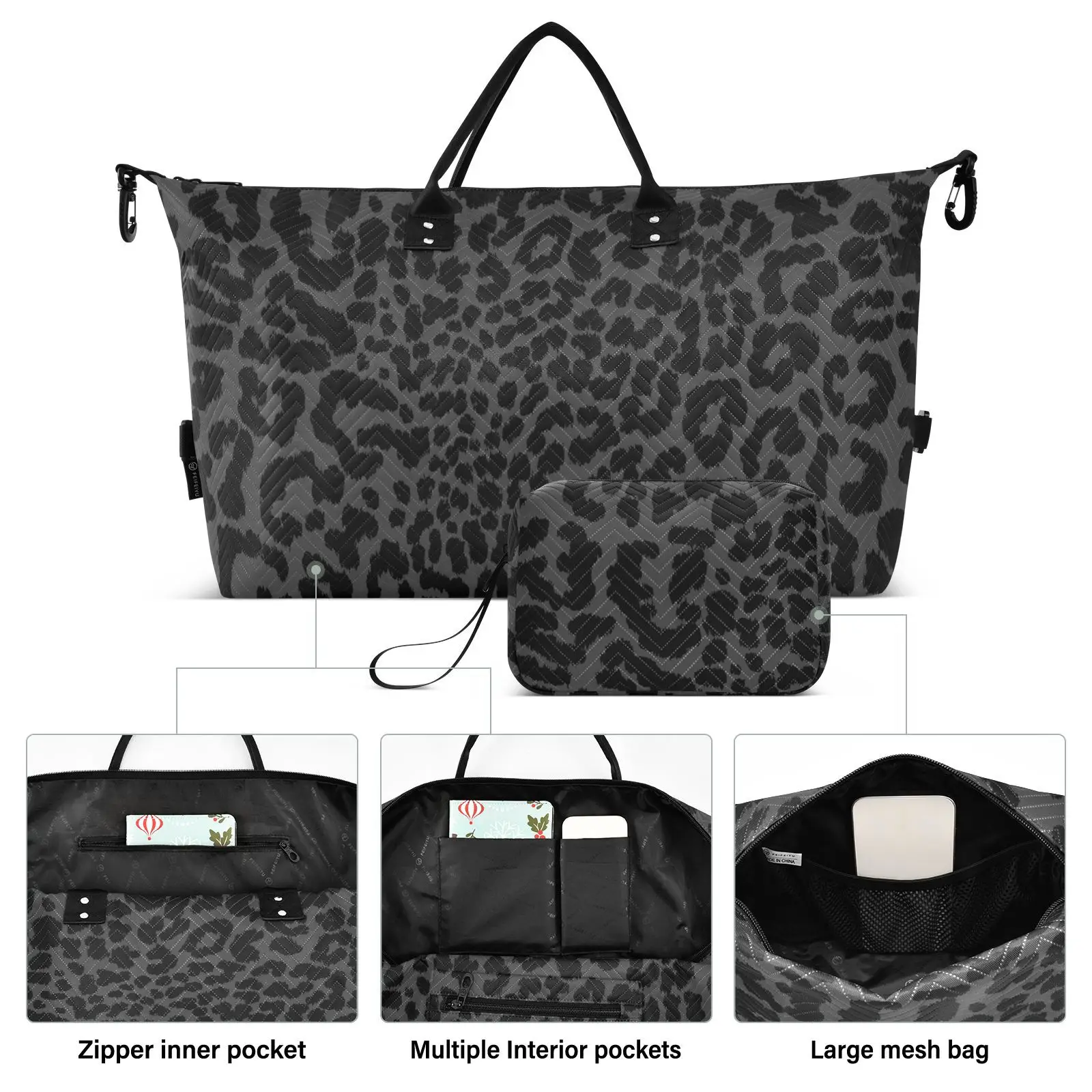 Wholesale Large Capacity New Styles 2 Set Travel Bag Storage Bag Duffel Travel Bag Duffel Gym