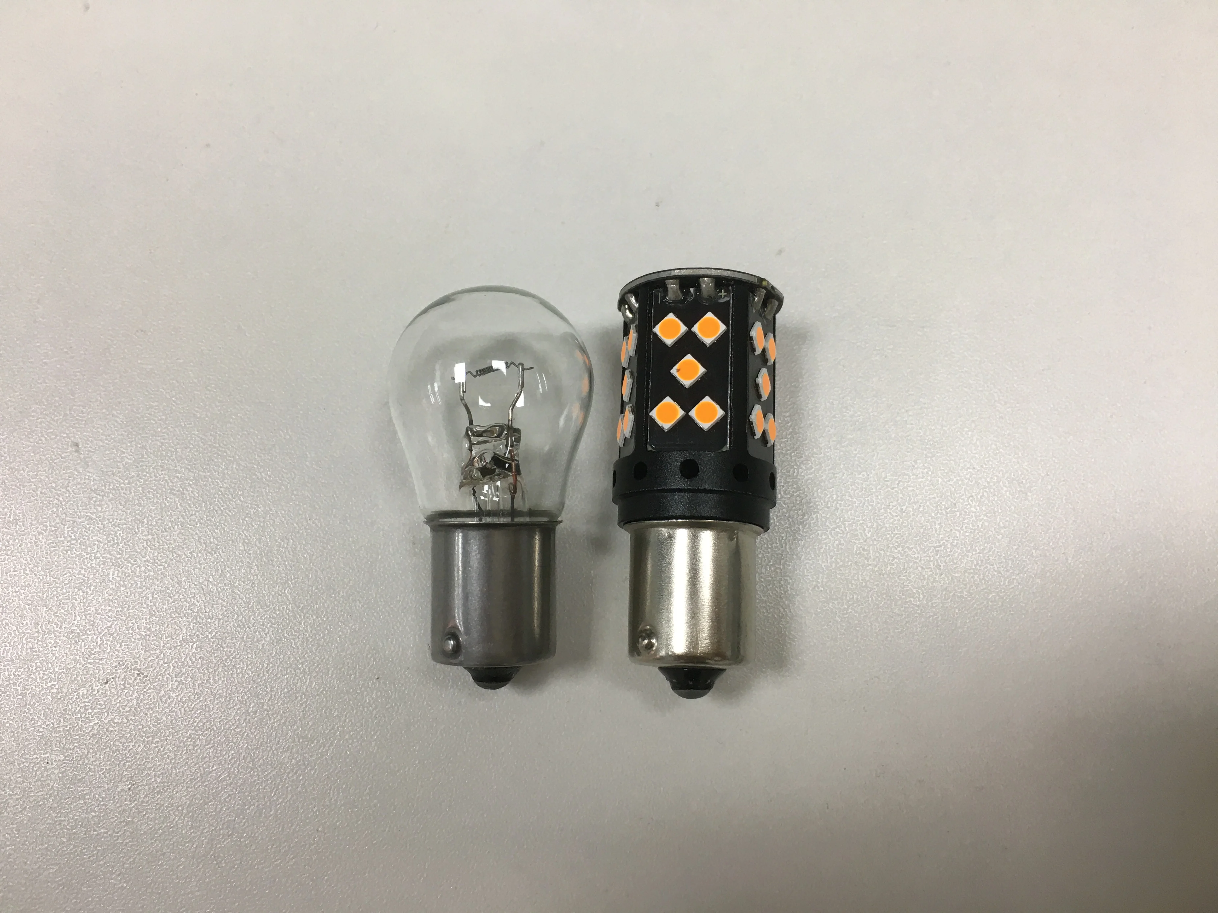 1156  T20/7440/W21W 100% Canbus LED Bulb for auto Amber Lamp For Turn Signal /Reverse/ Brake Lights 12V/24V Super bright