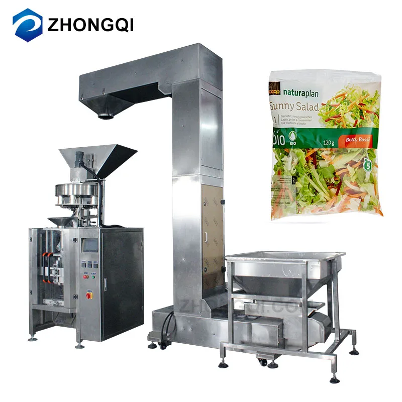 Automatic Vacuum Packaging Sachet Filling Fresh Shrimp Fish Seafood Chicken Feet Paw Meat Frozen Food Packaging Machine for 1kg