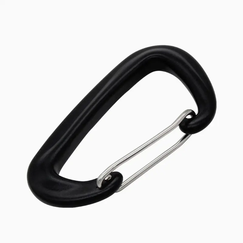 Critically Acclaimed Aluminum 6061 D Shape Steel Custom Carabiner Light For Camping /Fishing /Hiking