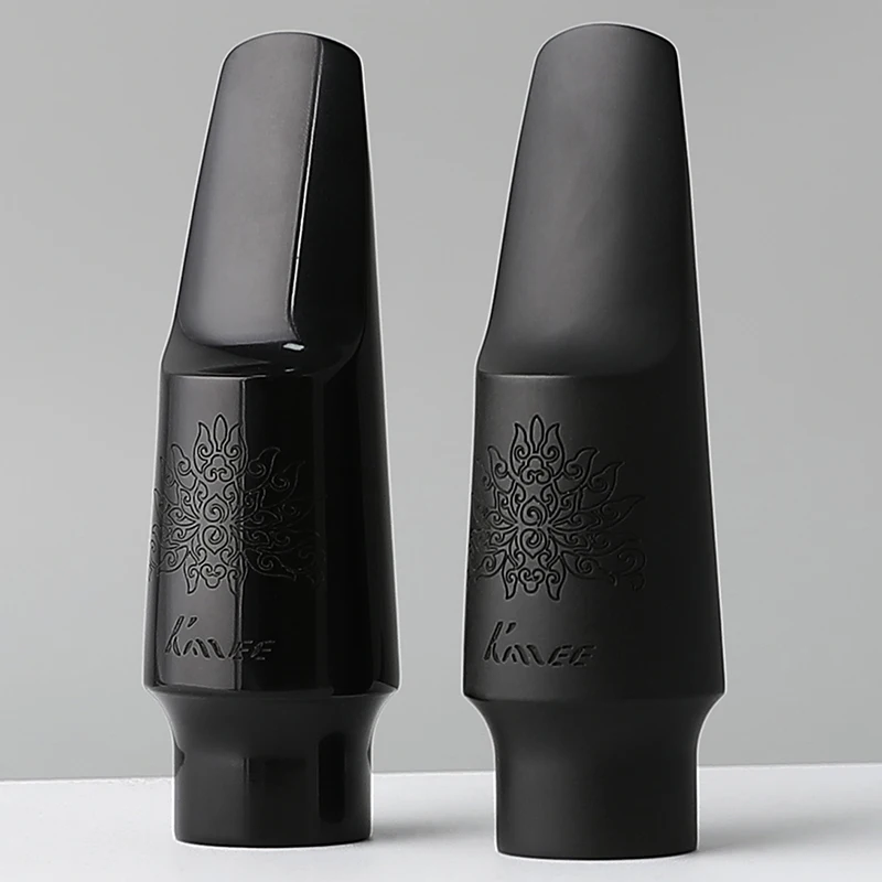 Free sampling Saxophone Hard Rubber Studio Mouthpiece Eb Alto Bb Tenor SAX Musical Instrument Accessory KANEE KMEE Jazz