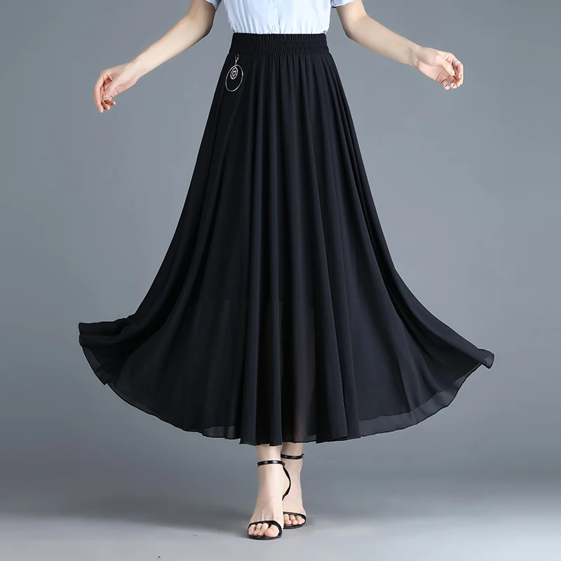 Custom sample spring summer fashion temperament long slim-fit skirt